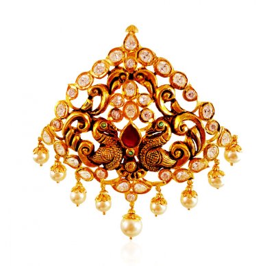 22KT Gold Antique Pendant ( Fancy Pendants )