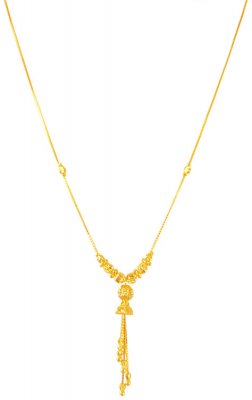 22K Gold Dokia Chain For Ladies ( 22Kt Gold Fancy Chains )