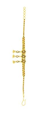 22 Kt Gold Meena Work Bracelet ( Ladies Bracelets )