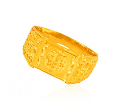 22 Kt Gold Mens Ring ( Mens Gold Ring )