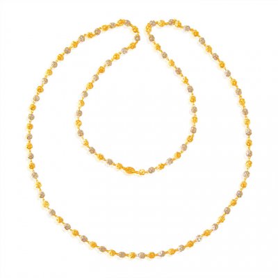 22K Balls Chain (26 Inches) ( 22Kt Long Chains (Ladies) )