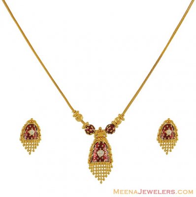 Indian Meenakari Necklace Set ( Light Sets )