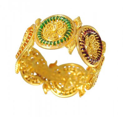 22Kt Gold Indian Band ( Ladies Gold Ring )