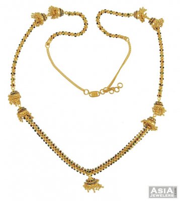 Exclusive Meenakari Chain (26 Inches) ( 22Kt Long Chains (Ladies) )