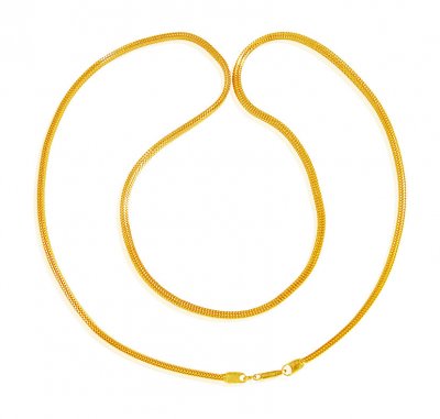 22Kt Gold Mens Chain 24 In ( Men`s Gold Chains )