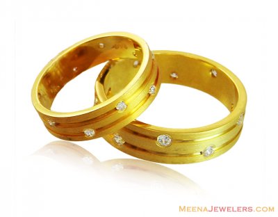 22k Matching His And Hers Bands ( Wedding Bands )