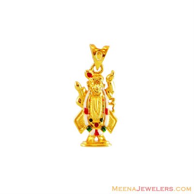 22k Lord Shinathji Pendant ( Ganesh, Laxmi and other God Pendants )