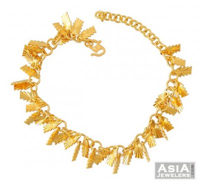 Gold Fancy Bracelet ( Ladies Bracelets )