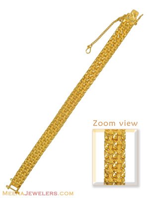 22K Gold Exquisite Bracelet ( Men`s Bracelets )