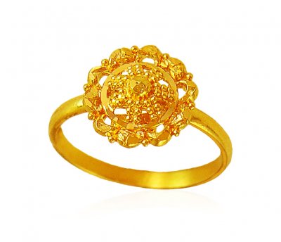22kt Gold Baby Ring ( 22Kt Baby Rings )
