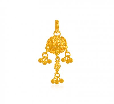 Filigree Gold Pendant ( Fancy Pendants )