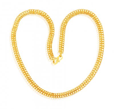 22K Gold Mens Chain 20In ( Men`s Gold Chains )