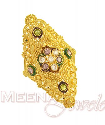 Indian Bridal Gold Ring ( Ladies Gold Ring )