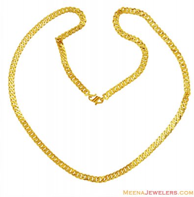 22K Gold Mens Link Chain ( Men`s Gold Chains )