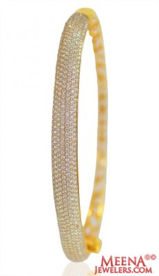 22 Kt Gold Exclusive Bangle  ( Stone Bangles )