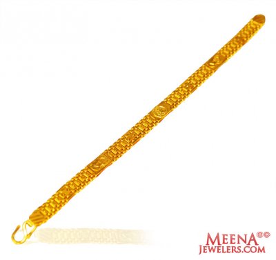 22kt Gold OM Ganesh Bracelet ( Men`s Bracelets )