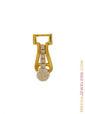 Gold Diamond Pendant(18k) ( Diamond Pendants )