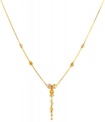 22 Kt Gold Balls Two Tone chain  ( 22Kt Gold Fancy Chains )