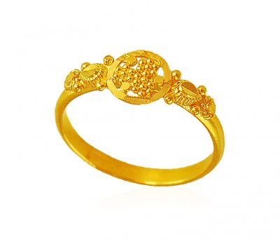 22kt Gold Baby Ring ( 22Kt Baby Rings )