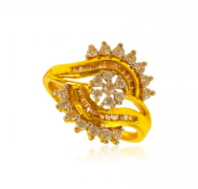 22K Gold Exclusive Ladies Ring ( Ladies Signity Rings )