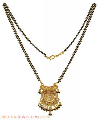 Two Tone Gold Mangalsutra ( MangalSutras )