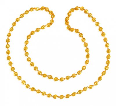 22kt Yellow Gold Long Chain  ( 22Kt Long Chains (Ladies) )