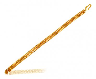 22 Karat Gold Mens Bracelet - BrMs21166 - 22K Gold bracelet for men's ...