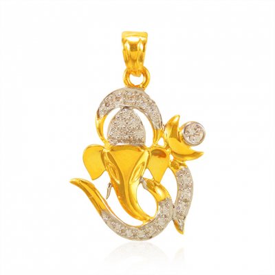 22kt Gold Lord Ganpati Pendant ( Ganesh, Laxmi and other God Pendants )