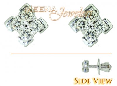 Genuine Diamond Earrings ( Diamond Earrings )