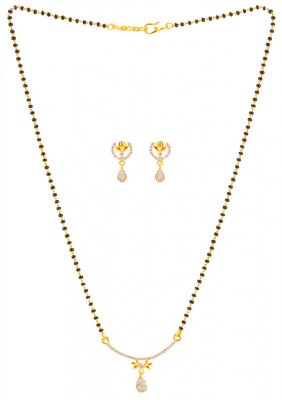 22 kt Gold MangalSutra Earrings set ( MangalSutras )
