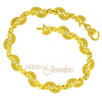 Gold Designer Bracelet(22k) ( Ladies Bracelets )