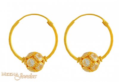 Gold Hoop Earrings ( Hoop Earrings )