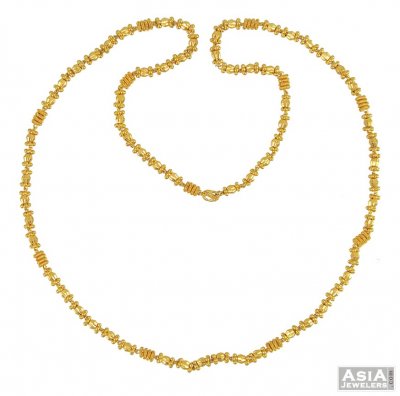 22k Yellow Gold Long Chain (26 inch) ( 22Kt Long Chains (Ladies) )