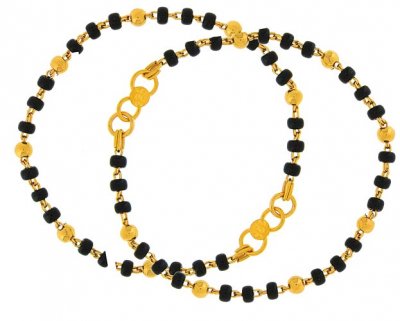 Baby Bracelet with Black beads ( Black Bead Bracelets )