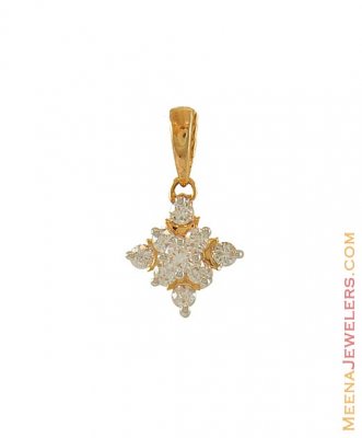 Gold Diamond Pendant (18k) ( Diamond Pendants )