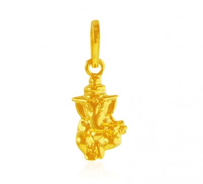 22 Karat Gold Ganesha Pendant ( Ganesh, Laxmi and other God Pendants )