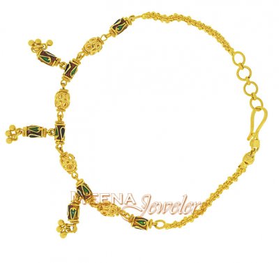 MeenaKari Ladies Gold Bracelet ( Ladies Bracelets )
