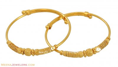 Indian Gold Bangle (1 Pc only) ( Baby Bangles )
