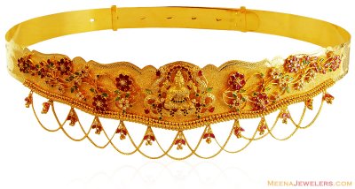 22K Gold Waist Belt (Oddiyanam) ( Gold Waist Belt )