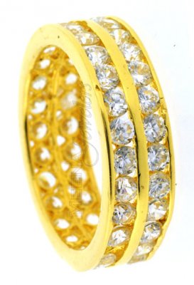 22Kt Gold Ladies Eternity Ring ( Ladies Gold Ring )