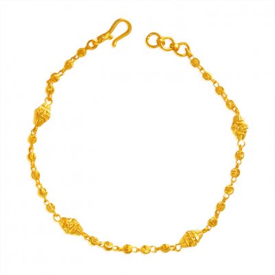 22K Yellow Gold Ladies Bracelet  ( Ladies Bracelets )