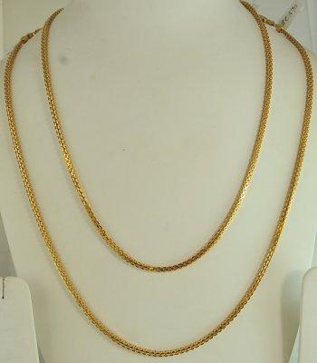 22k Yellow Gold Chain (32 inch) ( Men`s Gold Chains )