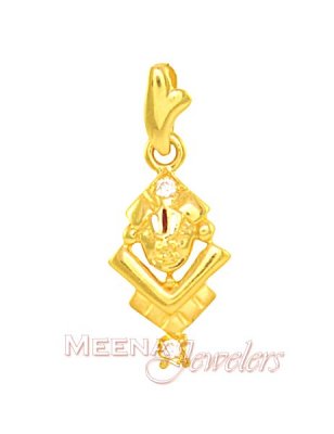 22kt Gold Lord Balaji Pendant ( Ganesh, Laxmi and other God Pendants )