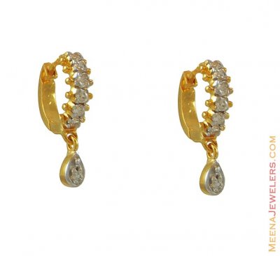 Clip On Earring With Hanging(22k) ( Clip On Earrings )