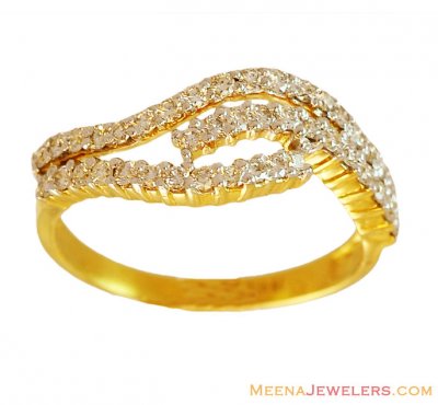 Simple Design Ladies Diamond Ring ( Diamond Rings )