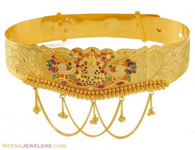 Indian Gold Armlet (22K) ( Gold Armlet (Baju Bandh) )