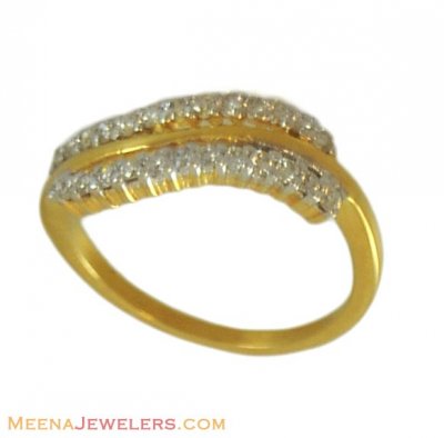 18k Designer Diamond Ring  ( Diamond Rings )
