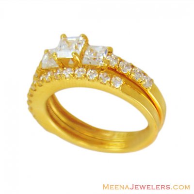 22K Engagement Ring ( Ladies Signity Rings )
