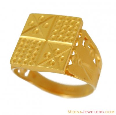 22k Gold Exquisite Ring ( Mens Gold Ring )
