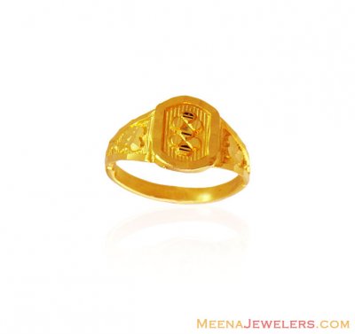 Solid 22K Gold Ring ( 22Kt Baby Rings )